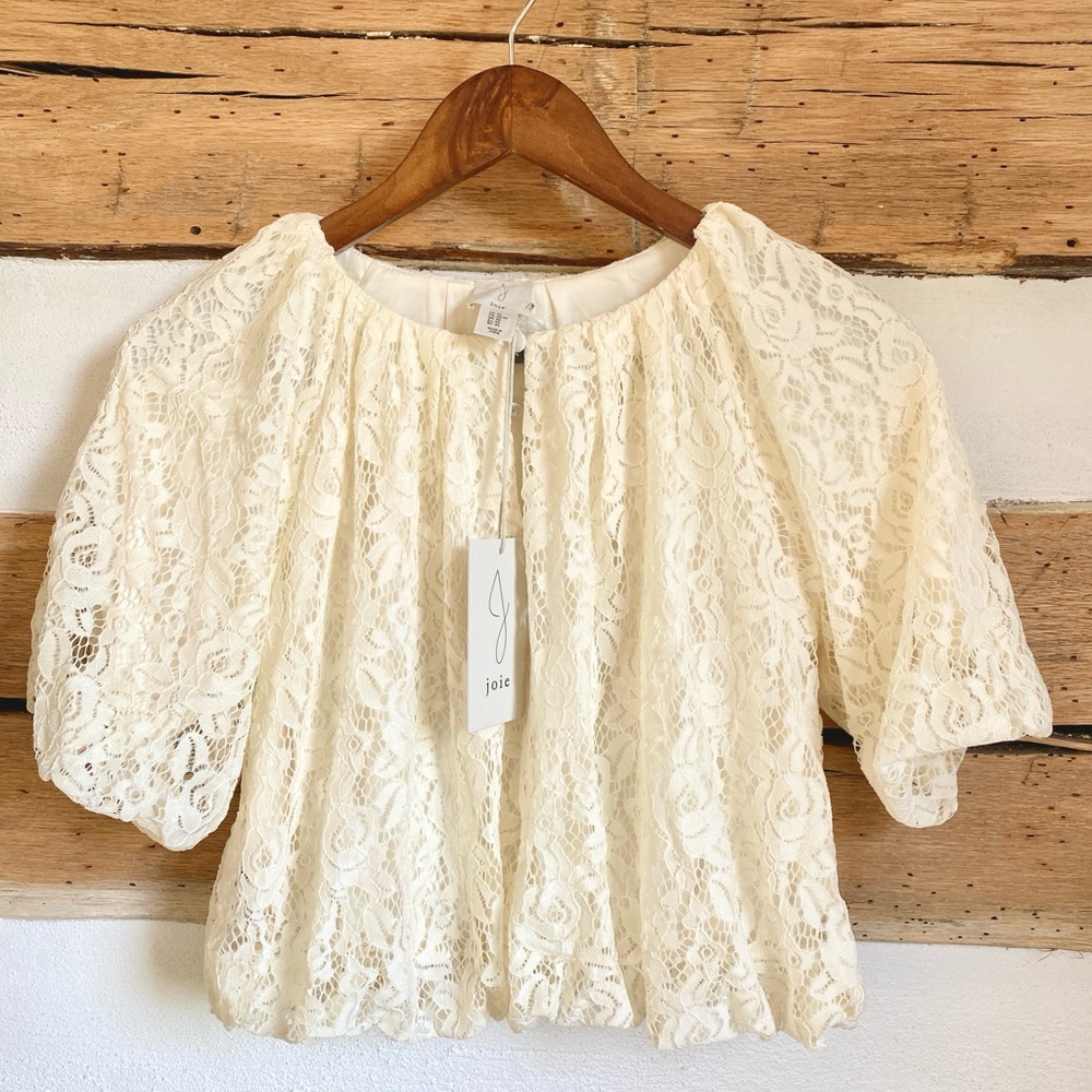 Joie Ivory Lace Blouse | Women’s XS - Picture 1 of 3